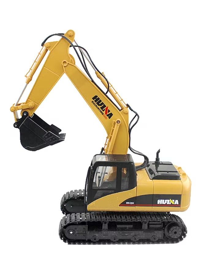1:14 Scale 2.4GHz 15CH RC Alloy Excavator RTR With Independent Arms Programming Auto Demonstration Function - 15501:14 Scale 2.4GHz 15CH RC Alloy Excavator RTR With Independent Arms Programming Auto D - Image 1