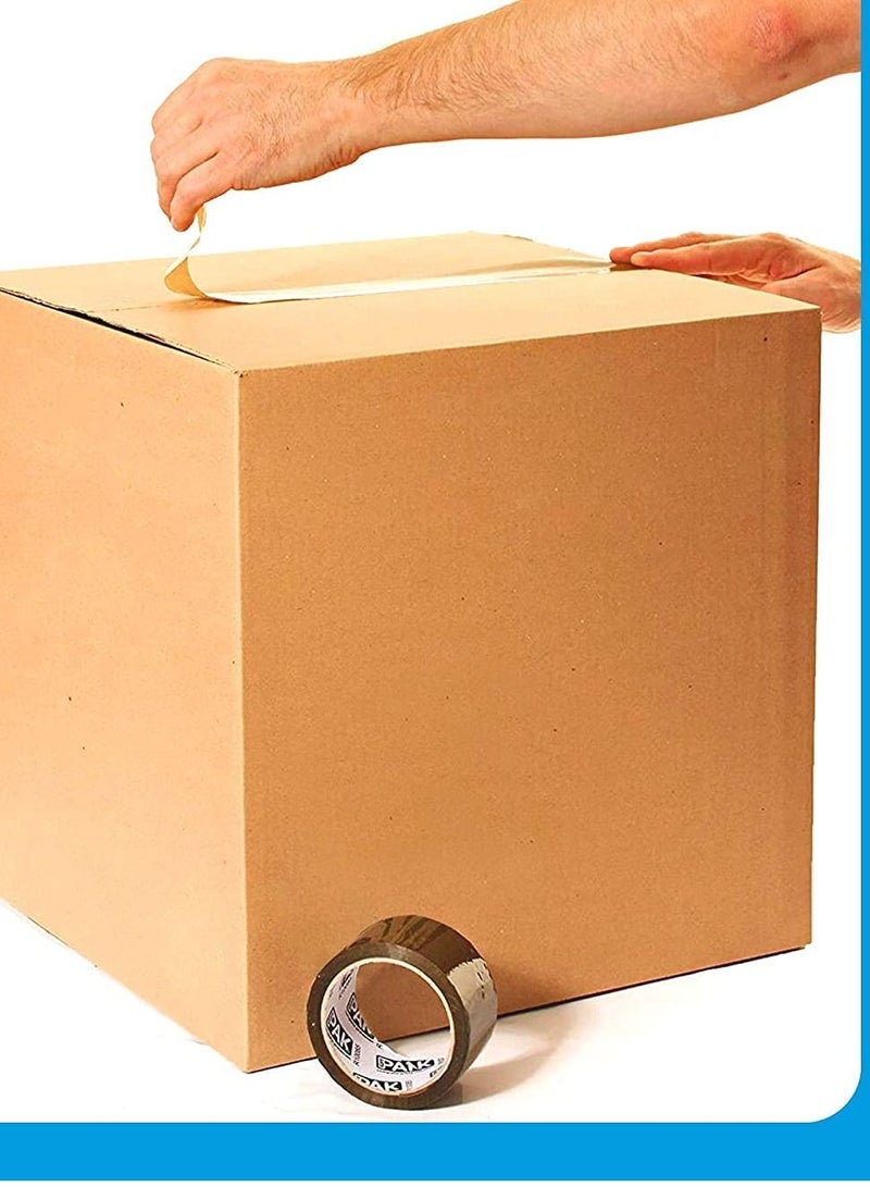 Pack Of 10 Corrugated Moving Boxes Brown - Image 3