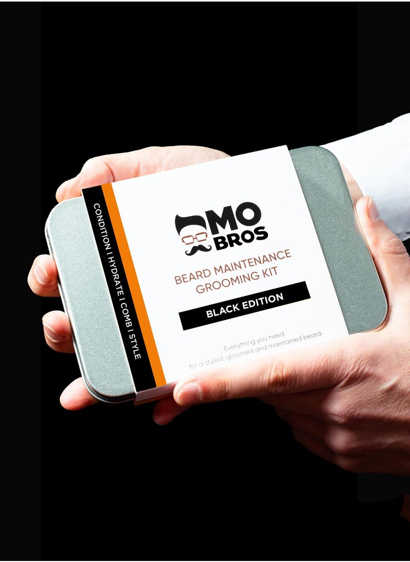 MO BRO'S - Beard Maintenance Kit - Black Edition - Image 1