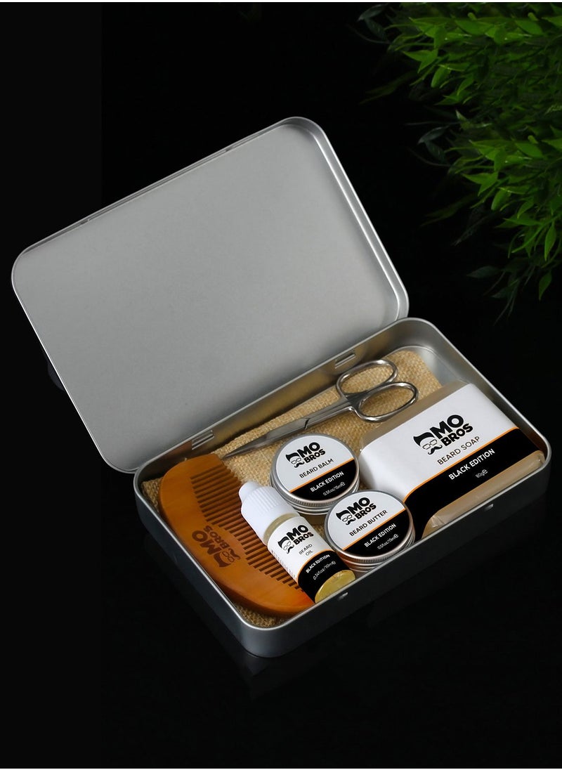 MO BRO'S - Beard Maintenance Kit - Black Edition - Image 1