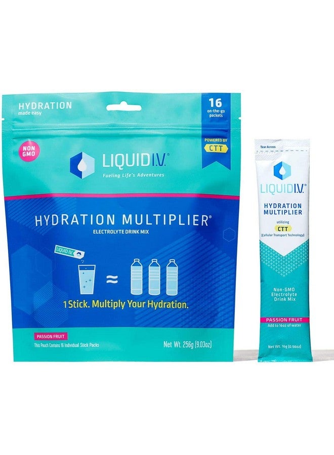 Liquid I.V. مشروب ترطيب سائل آي في فاكهة العاطفة 16 حبة 16 غرام - Image 1