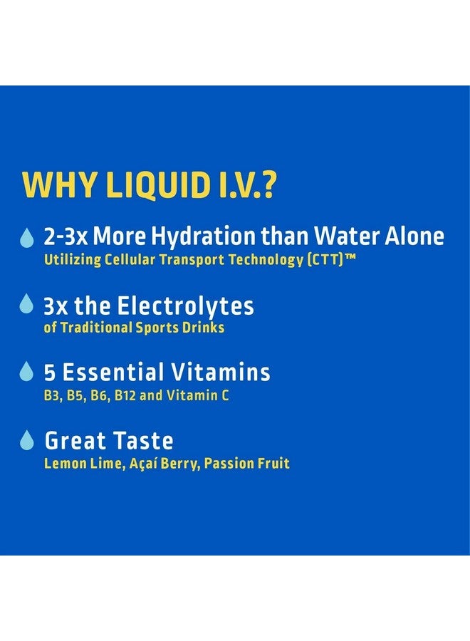 Liquid I.V. مشروب ترطيب سائل آي في فاكهة العاطفة 16 حبة 16 غرام - Image 4