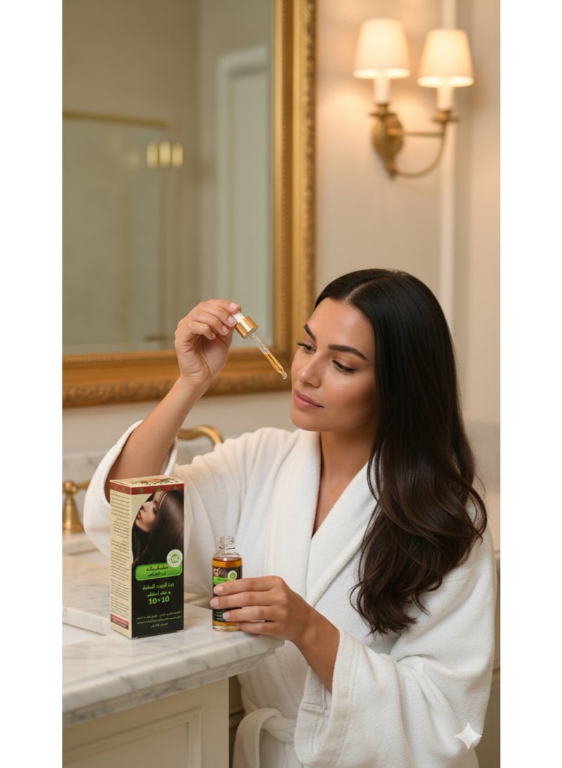 زين للعريس زيت زين أولاريس 10 + 10 – زيت مغذي للعناية بالشعر يحتوي على 10 زيوت و10 نباتات للعرايس - Image 3