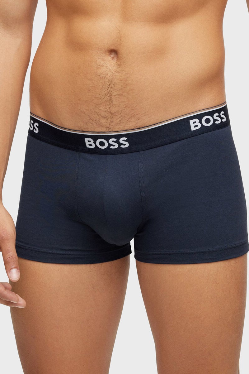 BOSS Stretch Cotton 3 Pack Boxer Men's Boxers 50475274 480  - Image 5