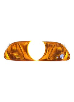 NIBEMINENT 1-Pair Corner Lights Amber Lens  - Image 1