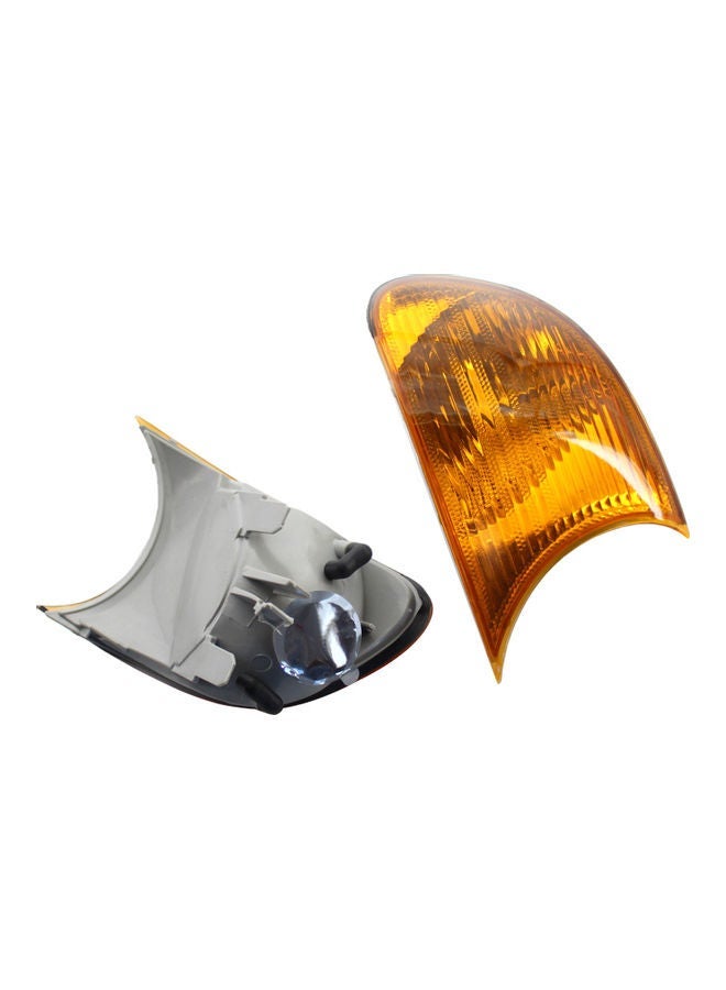 NIBEMINENT 1-Pair Corner Lights Amber Lens - Image 5