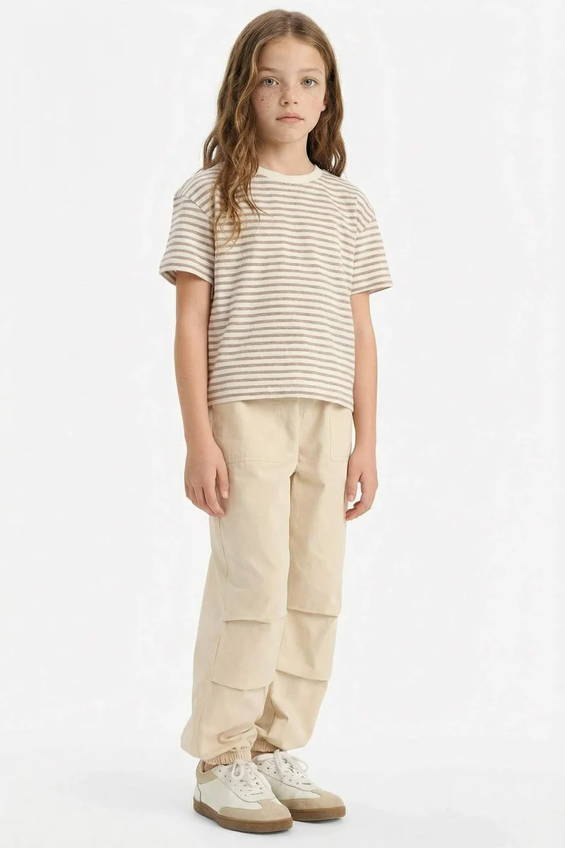 ديفاكتو Girl Parachute Jogger Pants