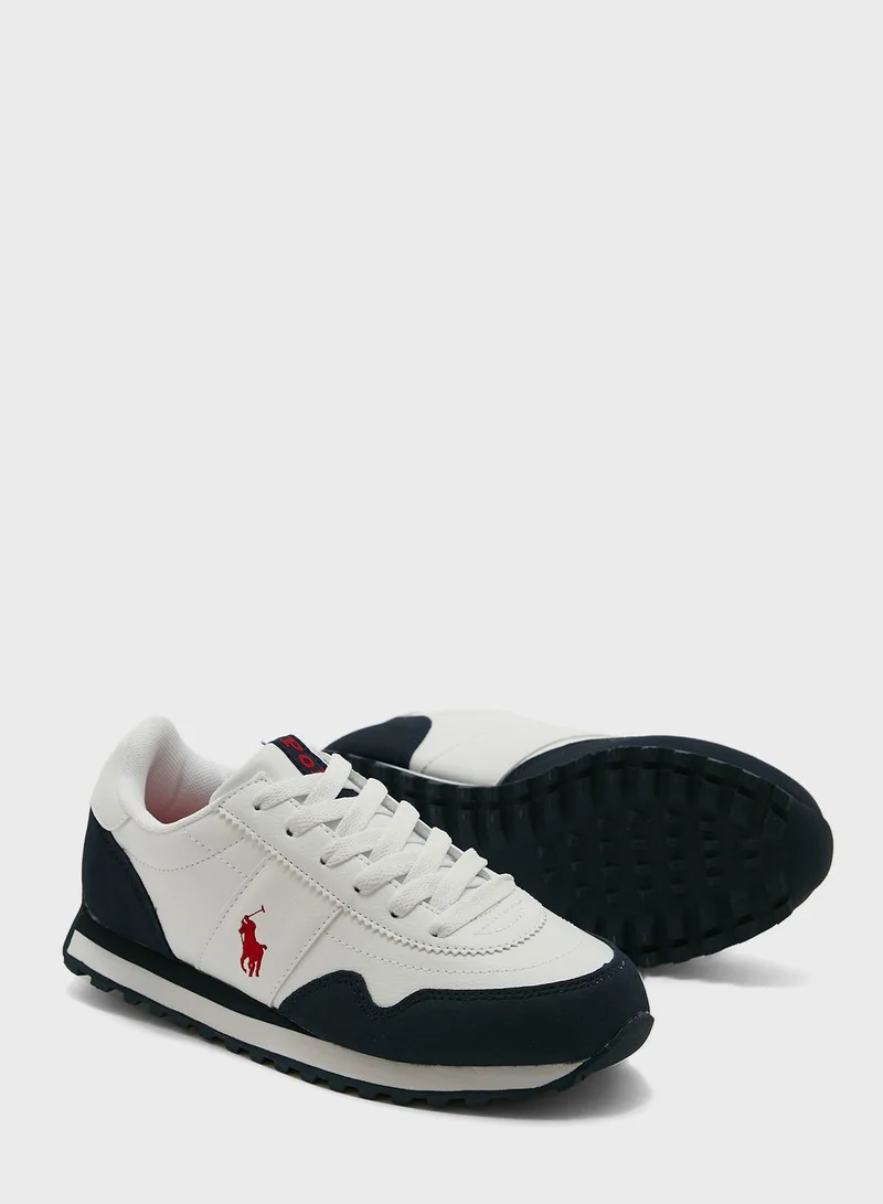 POLO RALPH LAUREN Youth Train 89 Pp Low Top Lace Up Sneakers