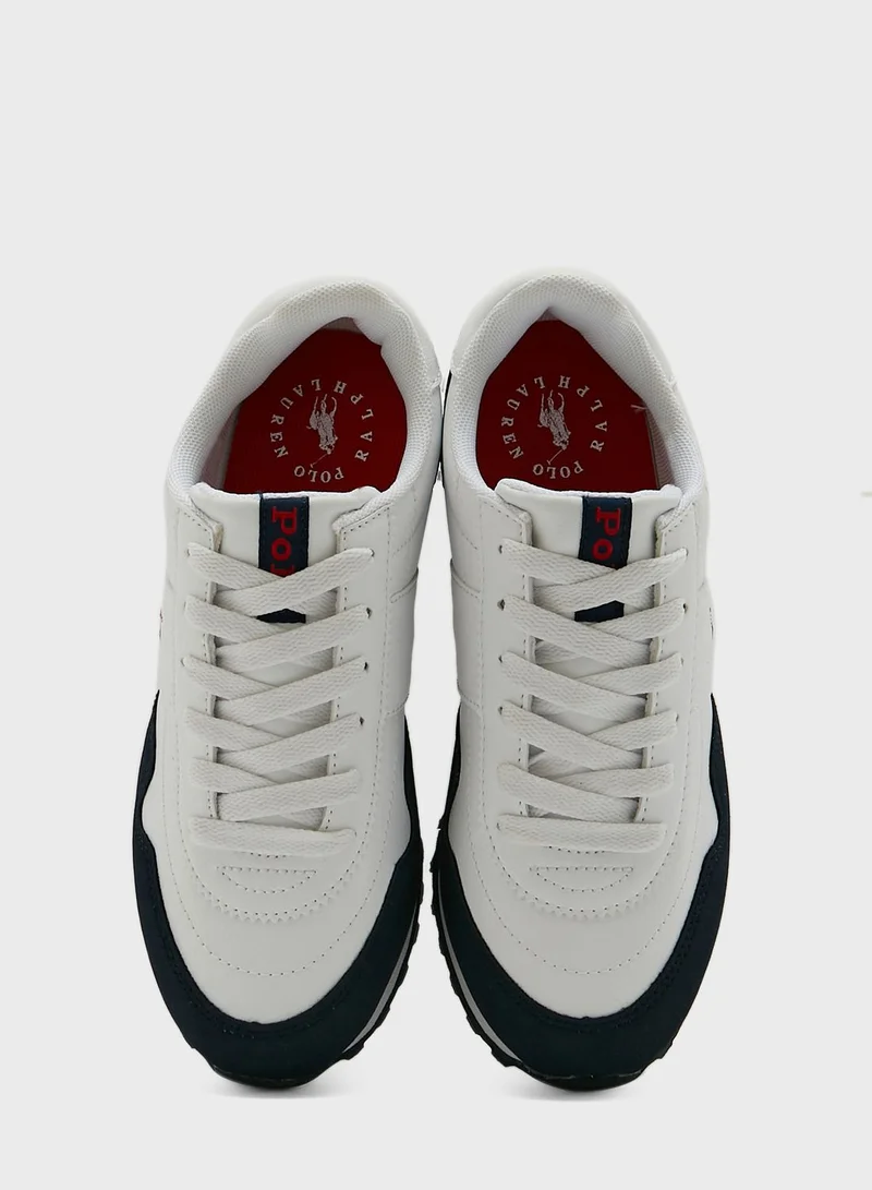 POLO RALPH LAUREN Youth Train 89 Pp Low Top Lace Up Sneakers