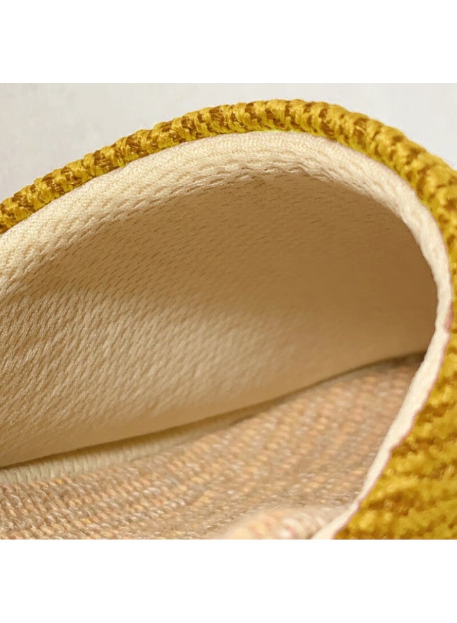 Footoppo Baotou Linen Style Uni Slip-on Anti-slip Summer Indoor Home Slippers - Image 4