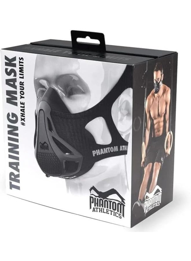 فانتوم قناع تدريب تنفّس رياضي – ماسك مقاومة للتنفس لرفع كفاءة اللياقة - Image 1
