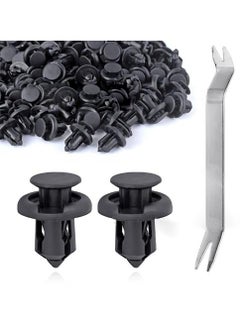Bukela 100pcs Fender Flare Clips Compatible for Toyota 4Runner FJ Cruiser Highlander RAV4 Tacoma, Replace 75495-35010 75397-35010  - Image 1