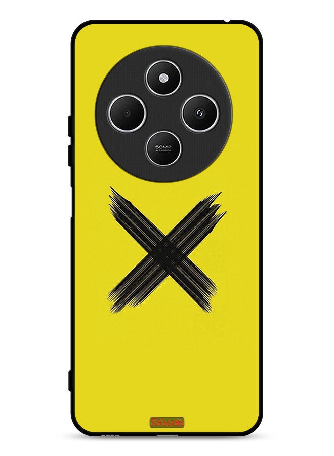 Tolwak Xiaomi Redmi 14C 4G Protective Case Cover X Pattern - Image 1