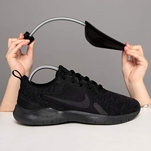 ZJHSXDR 10 Pairs Plastic Shoe Tree Stretcher Shaper for Men (Black) - Image 4