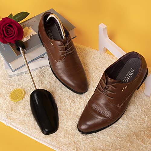 ZJHSXDR 10 Pairs Plastic Shoe Tree Stretcher Shaper for Men (Black) - Image 5