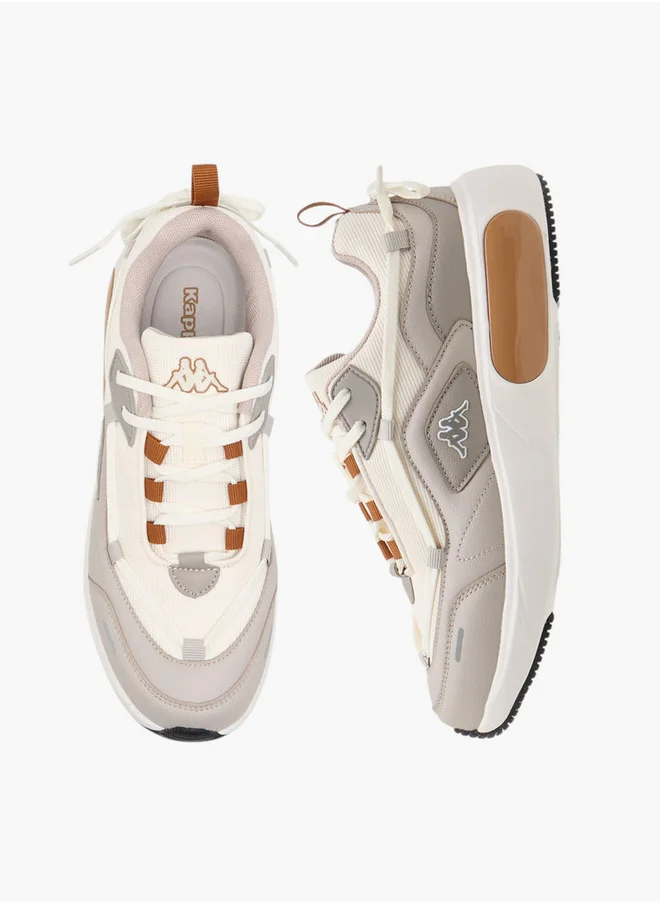 كابا Women's Panelled Lace-Up Sneakers