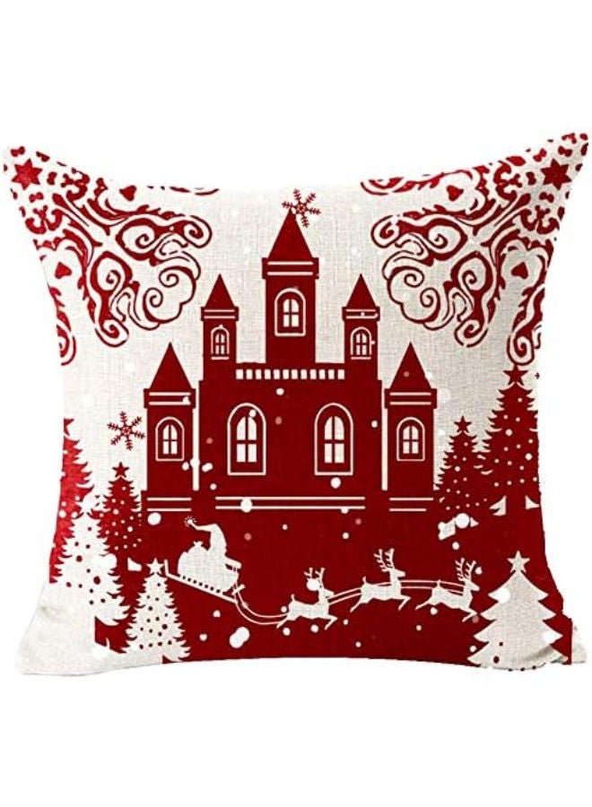 Merry Christmas Cushion Covers Set of 4 - 45 x 45 cm - Image 2