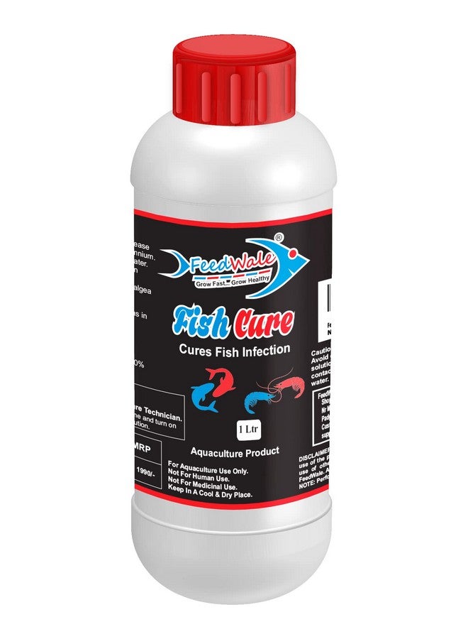 FeedWale Fish Cure for Fungal and Bacterial Infections in Aquaculture Ponds and Biofloc Fish Water Treatment BKC 80% - Image 3