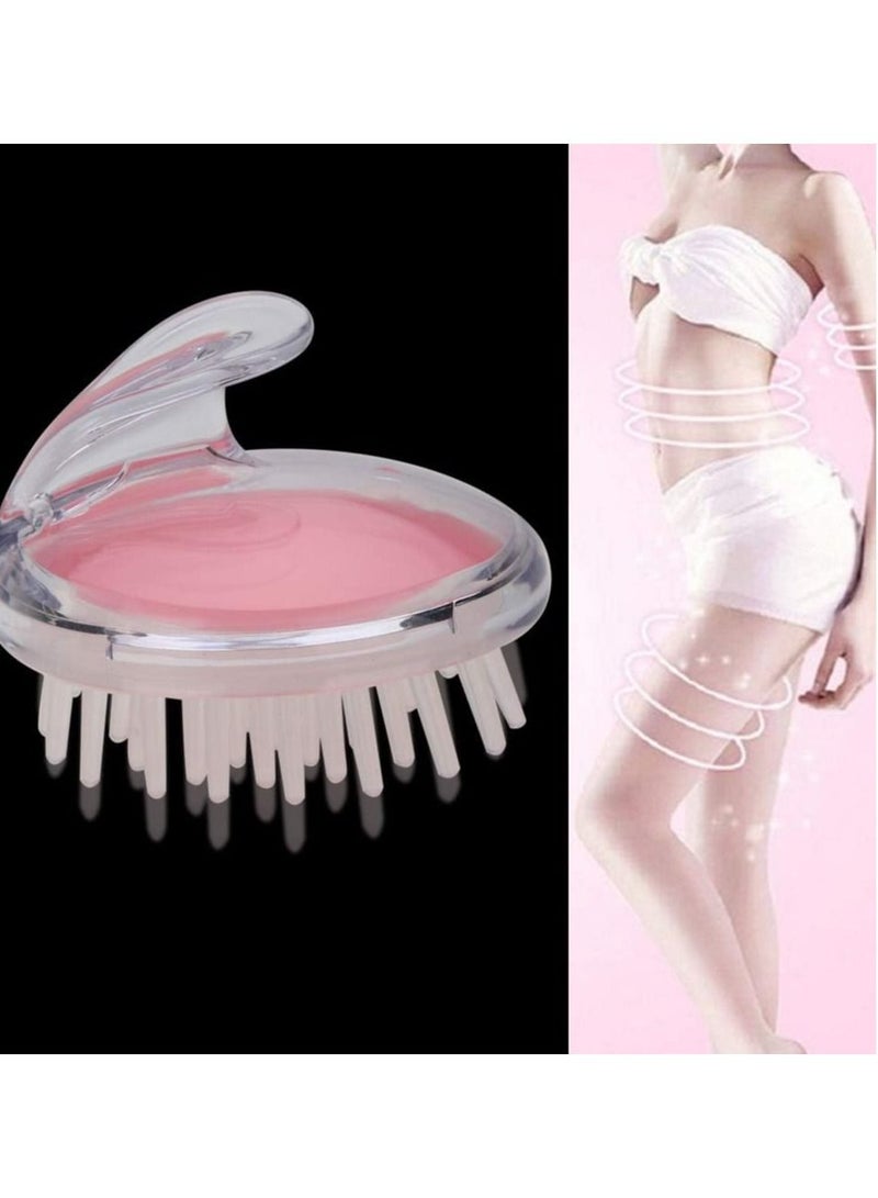بلومنغ تايم فرشاة تدليك سيليكون للشعر والاستحمام والسبا - Image 5