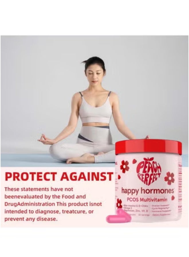 Perfect Female Happy Hormones,PCOS Multivitamin Capsules 120 capsules  - Image 5