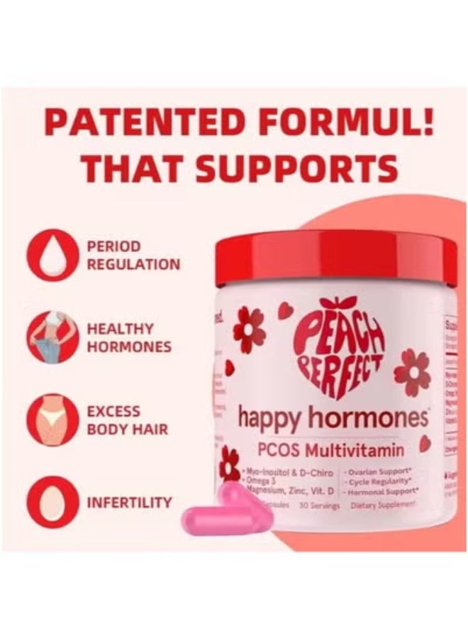 Perfect Female Happy Hormones,PCOS Multivitamin Capsules 120 capsules  - Image 4