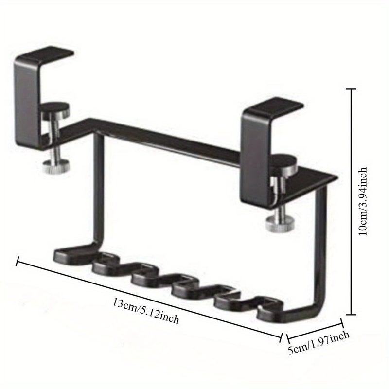 White No Drill Toothbrush Holder Under Cabinet With Locking System - Image 2