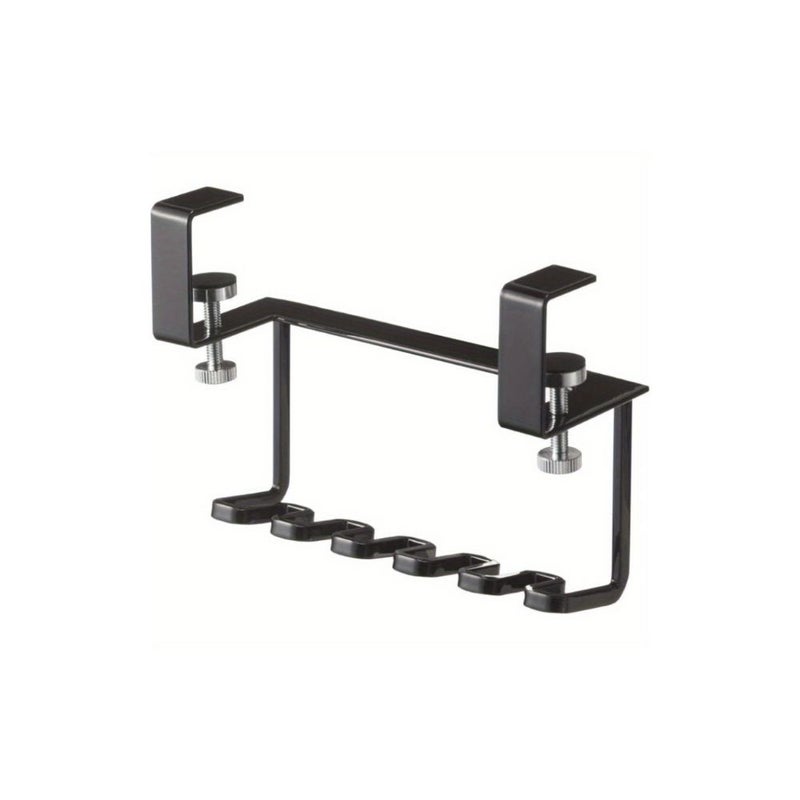 White No Drill Toothbrush Holder Under Cabinet With Locking System - Image 3