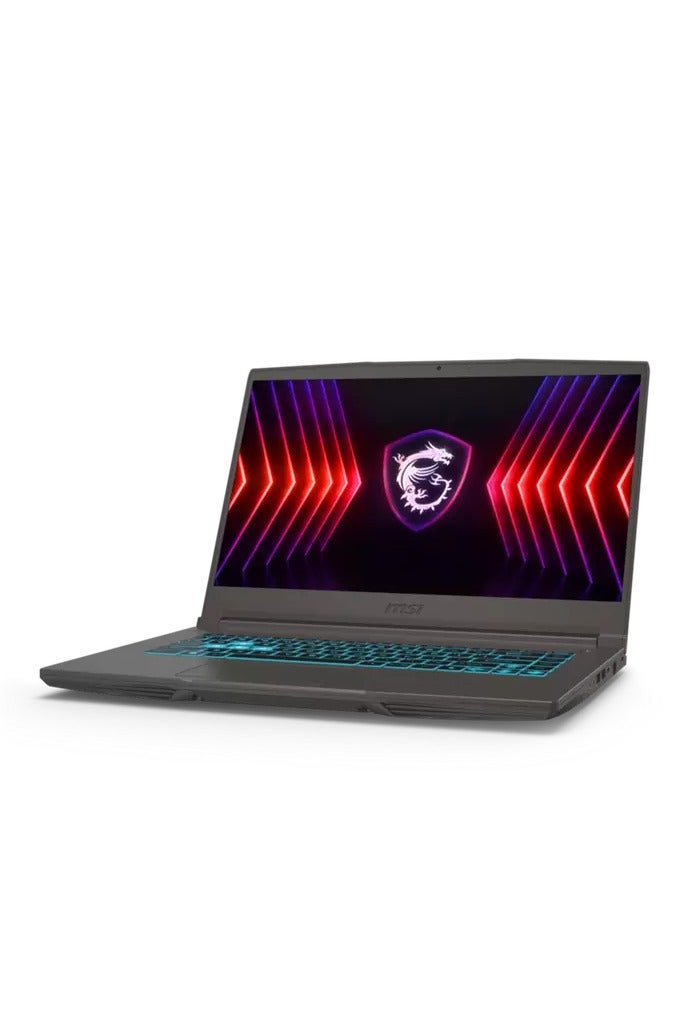 MSI Thin 15 Gaming Laptop With 15.6 Inch Full HD(1920X1080) Display,Core i5-13420H Processor/8GB RAM DDR4/512GB SSD/4GB Nvidia GeForce RTX 3050 Graphics/Windows 11 Home/ english_arabic Grey - Image 1