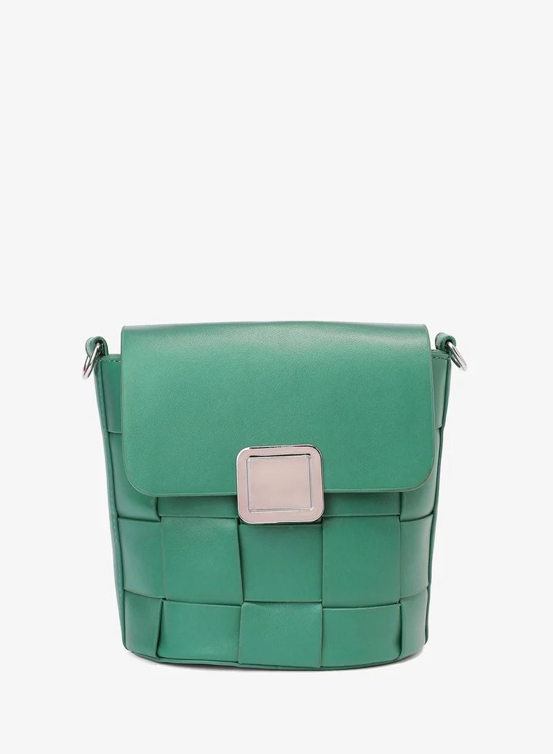 Haute Sauce  Woven Flap Bag for Women | Best Price UAE