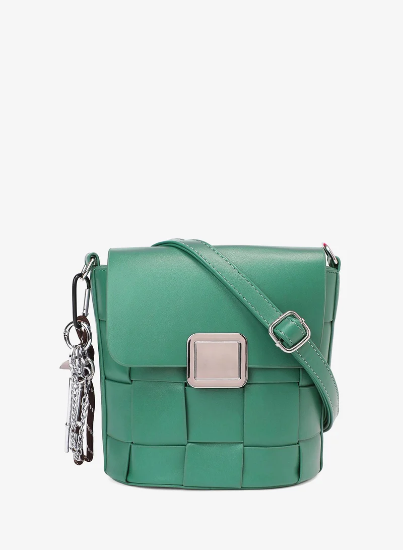Haute Sauce  Woven Flap Bag for Women | Best Price UAE