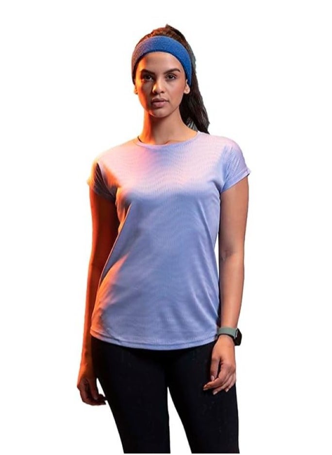 Lyra Women's Yoga Shirt | Mauve  | Color Shade May Vary  - Image 1