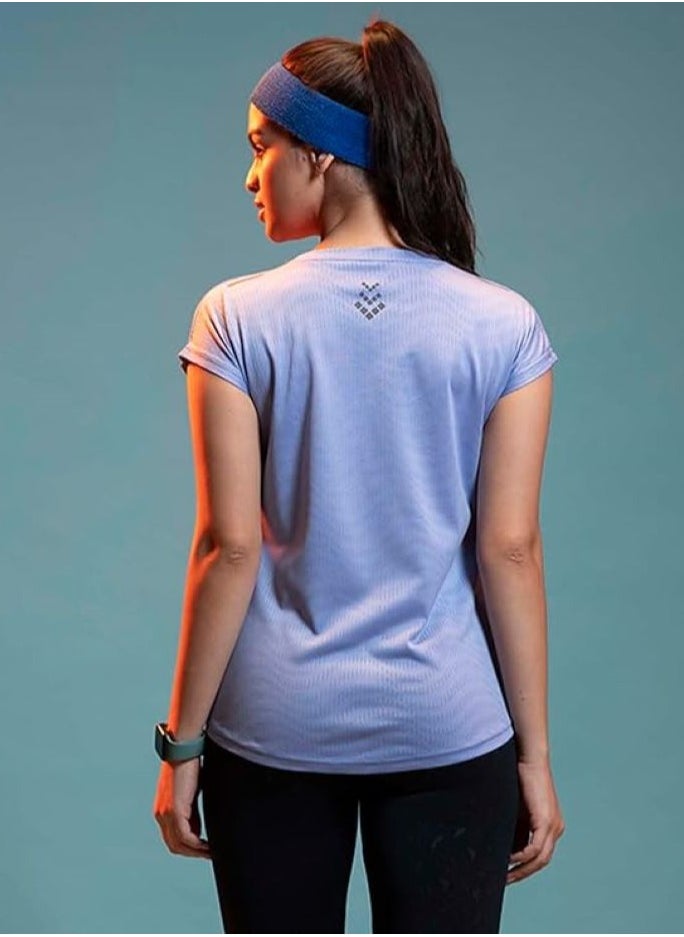 Lyra Women's Yoga Shirt | Mauve  | Color Shade May Vary  - Image 2