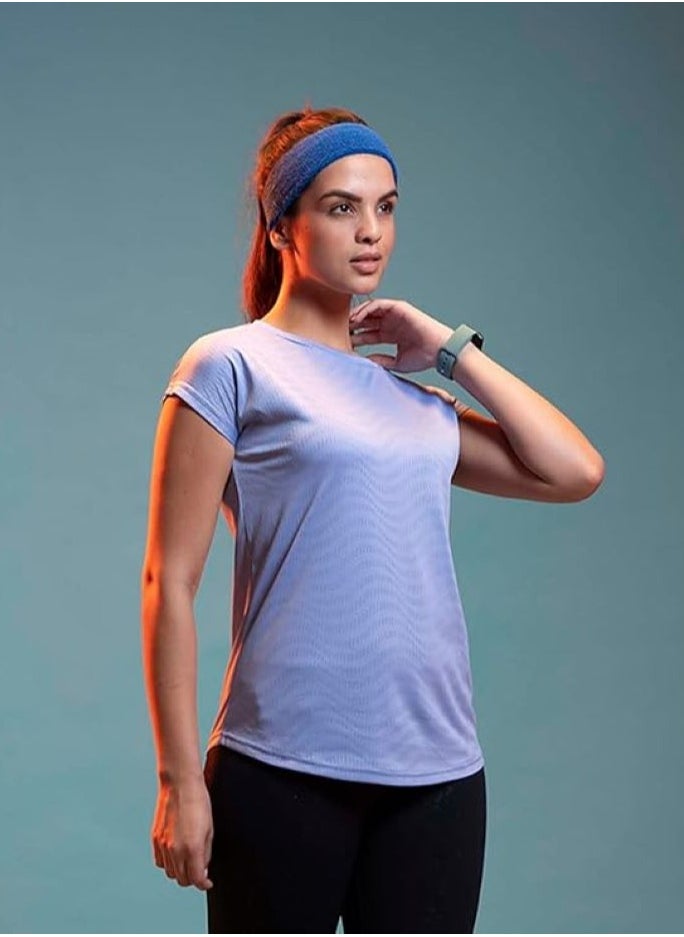 Lyra Women's Yoga Shirt | Mauve  | Color Shade May Vary  - Image 3