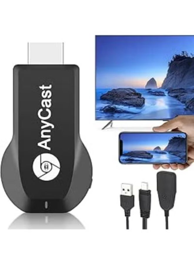 محول عرض ومشاركة الشاشة اللاسلكي HDMI، دونجل واي فاي لبث شاشة الهاتف والتابلت واللابتوب إلى التلفزيون والبروجكتور والشاشات