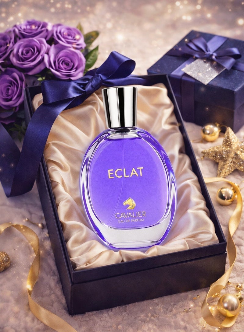 كافاليير بيرفيوم عطر نسائي فاخر كافاليير إيكلا أو دو بارفان 100 مل | عطر نسائي يدوم طويلاً برائحة أنيقة وخضراء ومسكية مع لمسة زهرية منعشة - Image 3