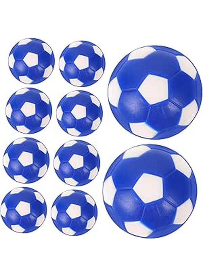 10Pcs Foosball Balls Safe For Kids Desktop Soccer Game Replacement Accessories - Image 1