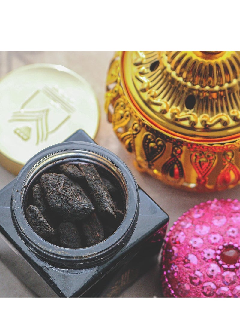 ALMAS Bakhour Saher Al Kalmat Oud Multicolour 30grams - Image 5