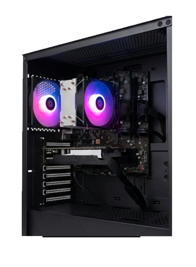 هانتكي بي سي كمبيوتر العاب PC  قيمنق تجميعة احترافية – وبطاقة رسومات نيفيديا جيفورس  GTX 1650 SUPER  - معالج i5 11400F – لوحة الأم H510M– تبريد هوائي+ اربعة مرواح باضاءة – ذاكرة رام 16 جيجا بايت 3200 ميجابايت ذاكرة تخزين 1TB مع نظام تشغيل ويندوز 11 - Image 4