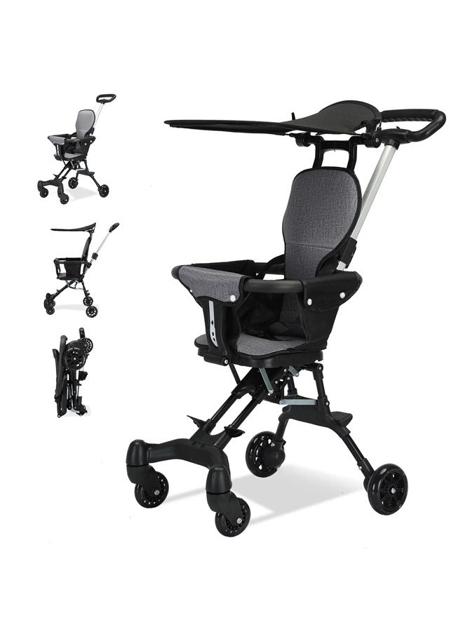 Occuwzz Baby Stroller Travel Stroller Lightweight Foldable Baby Carry Two-Way Portable Baby Stroller  - Image 3