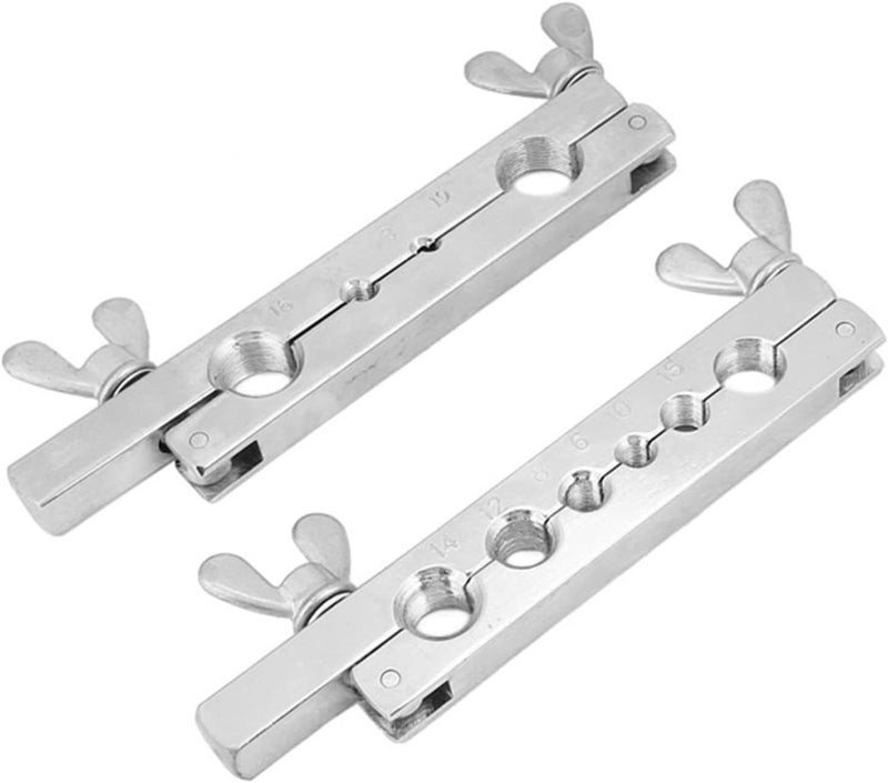 3 16mm Manual Pipe Flaring Expander Tool, Tube Swaging Kit with Copper Heads, Heavy Duty Alloy Steel Construction for Air Conditioning and Refrigerator Maintenance, Includes - Image 3