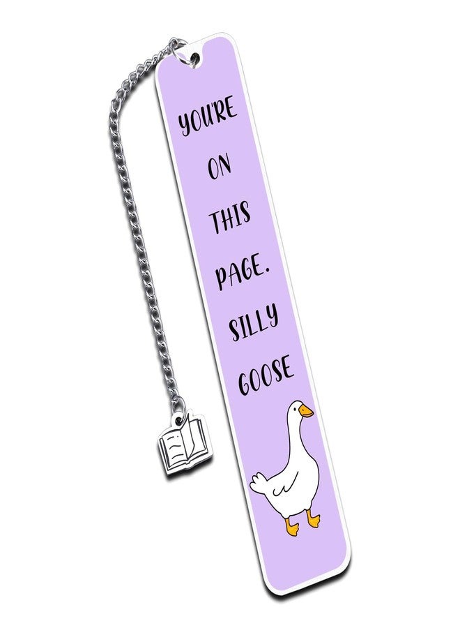 Pmeixcy Bookmarks for Women, Cute Animal Bookmark, Purple Reading Accessories, Fun Gifts for Book Lovers, Halloween Bookmark - Image 1