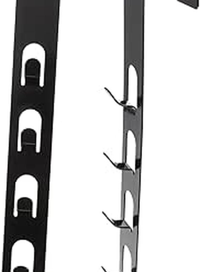 2 Prong Over The Door Hooks For Towels And Clothes Space Saving For Bathroom Bedroom - Image 1