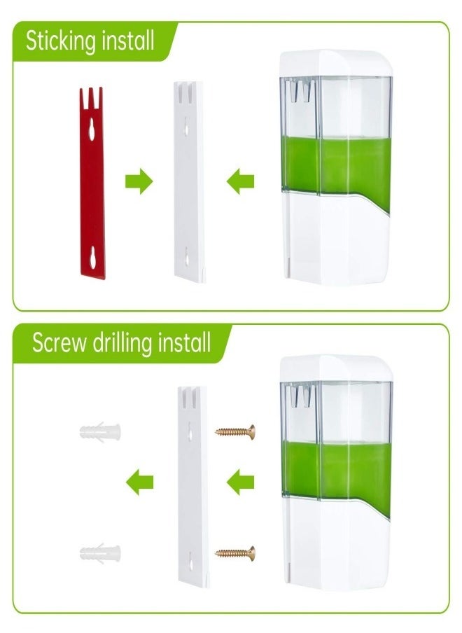 XLT - Automatic Hand Sanitizer Soap Dispenser Wall Mounted Touch less Soap Dispenser for Bathroom Kitchen 600ml - Image 1