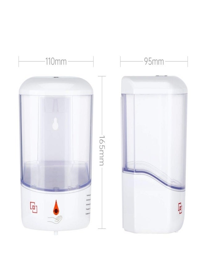 XLT - Automatic Hand Sanitizer Soap Dispenser Wall Mounted Touch less Soap Dispenser for Bathroom Kitchen 600ml - Image 1