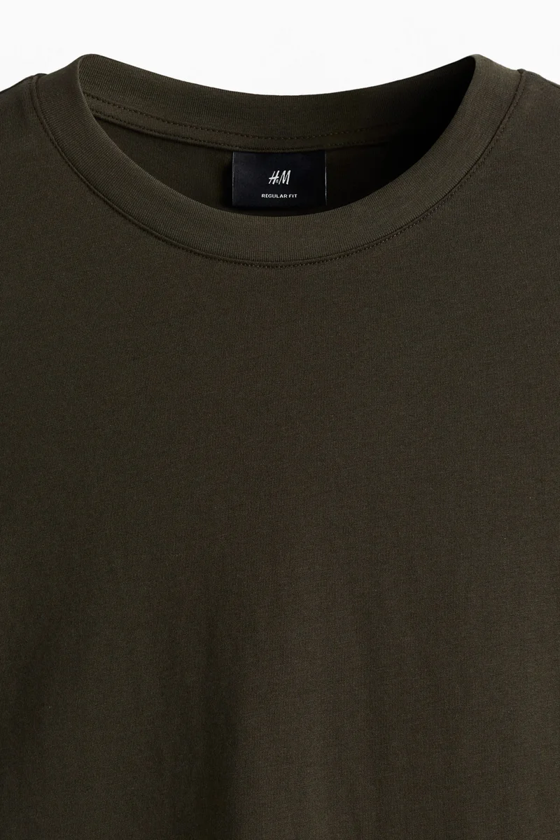 اتش اند ام عبوات من  قطع قمصان جيرسي بقصة عادية