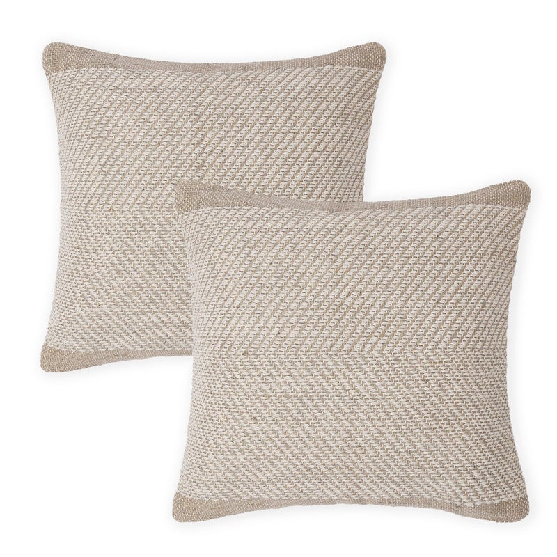 REDEARTH Handmade Boho Throw Pillow Covers Bohemian Chic Farmhouse Style Accent Woven Indoor and Outdoor Pillow Cushion Cases for Couch Bed Chair Sofa Benches Set of 218x18