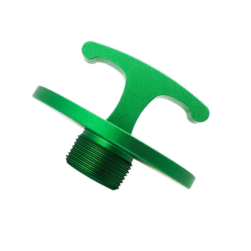 DOCA Aluminum Alloy-Oil Filter Plug Tool，Oil Filter Plug Cap Off Tool for Dodge Ram 05083285AA MO285 Turbo Diesel 5.9L 6.7L Cummins (Green) - Image 1