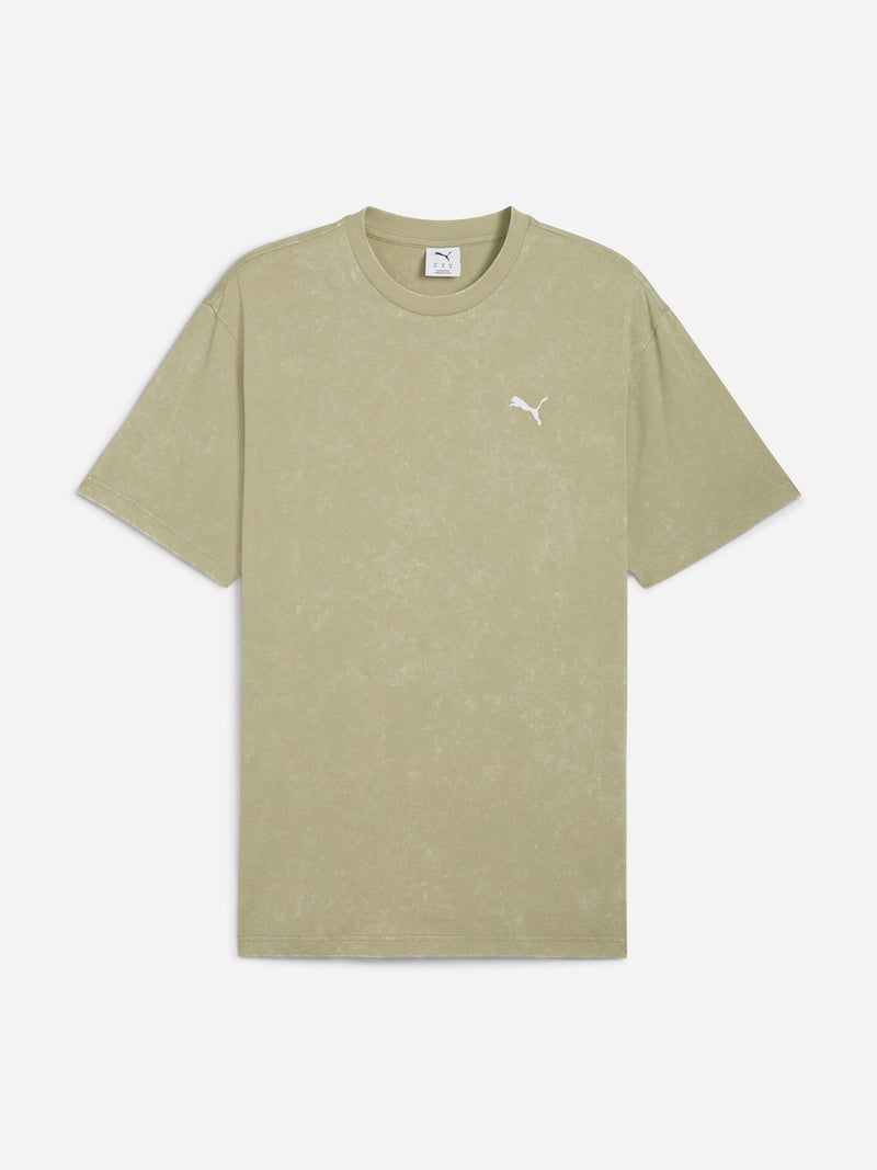Puma Essentials Elevated Relaxed Washed T-Shirt - Image 4