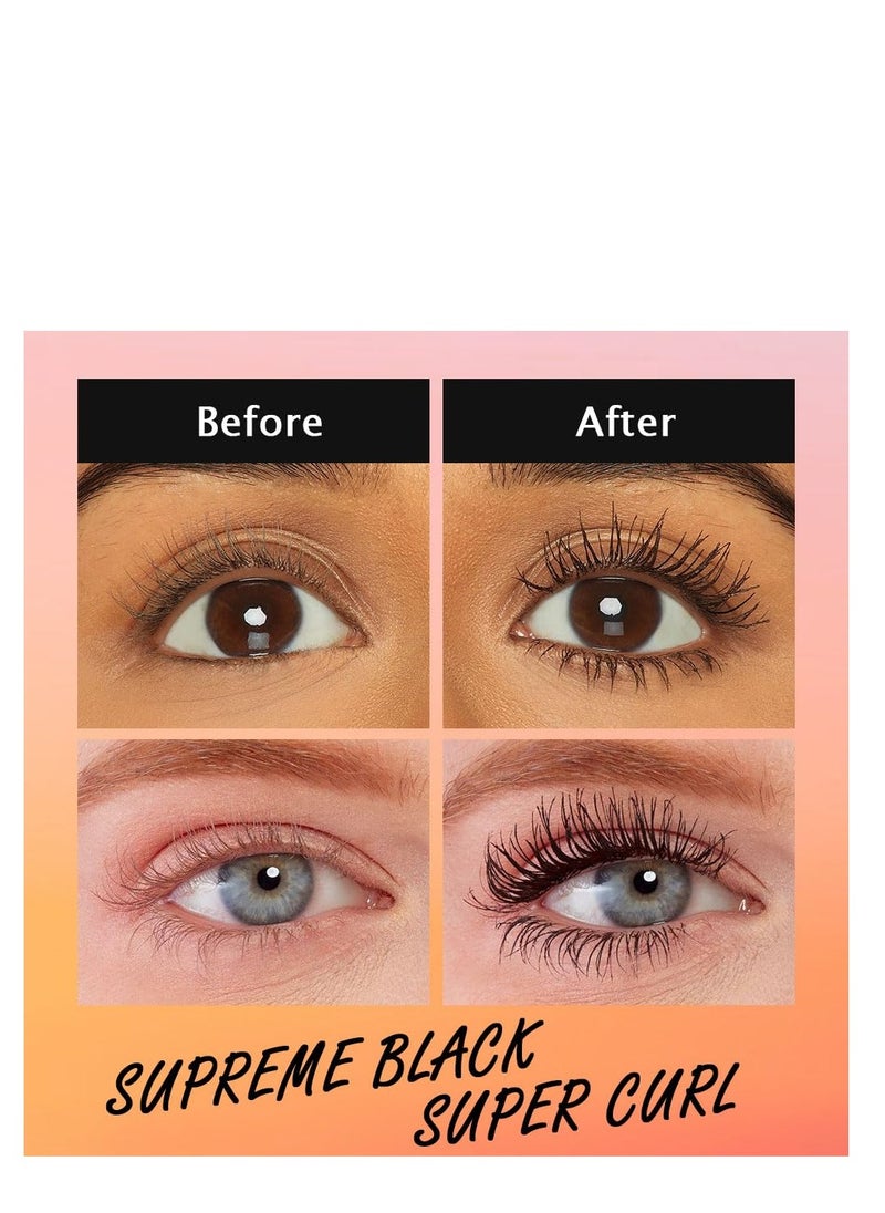 SYOSI - 4D Silk Fiber Lash Mascara Liquid Lash Extensions Volumizing and Lengthening False Eyelashes Effect Mascara Black Volume and Length Natural for up to 10x More Volume Waterproof & Smudge-Proof 24H Wear - Image 1