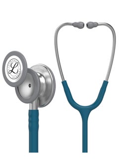 ليتمان 3M Littmann Classic III سماعة مراقبة 27 بوصة أنبوب أزرق كاريبي 5623  - Image 1